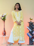 Fabric Chikankari Kurti